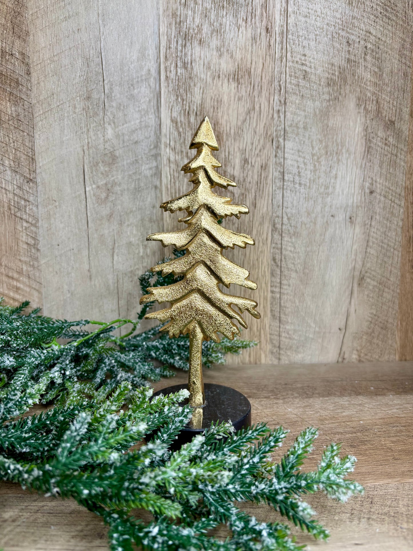 7.8" GOLD TREE ON MARBLE BASE