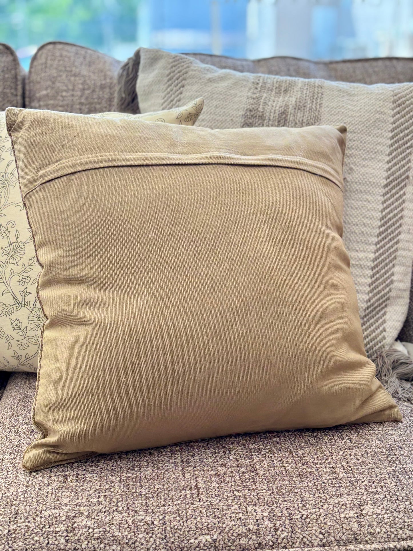Tan Pumpkin Pillow