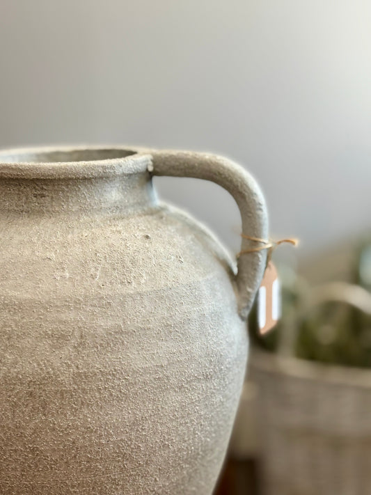 Grey Wash Ceramic Vase