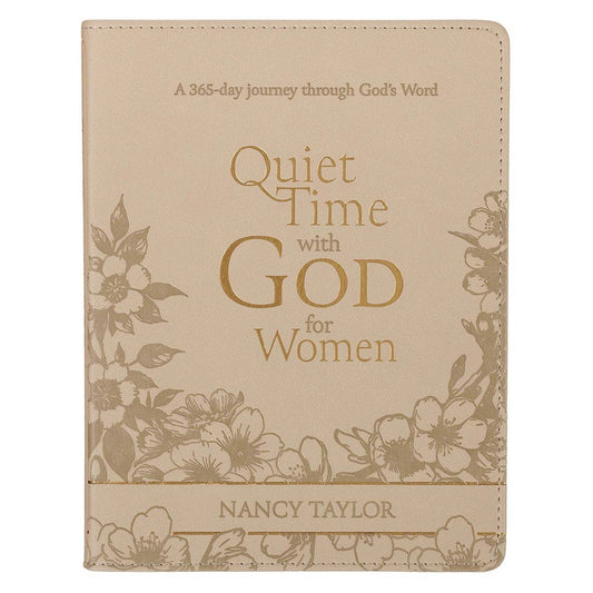 Devotional Quiet Time with God for Women Faux Leather