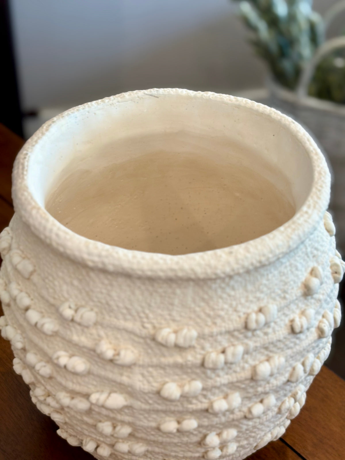 White Knot Vase