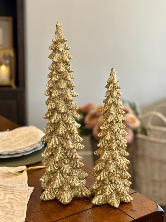 Gold Glitter Tree