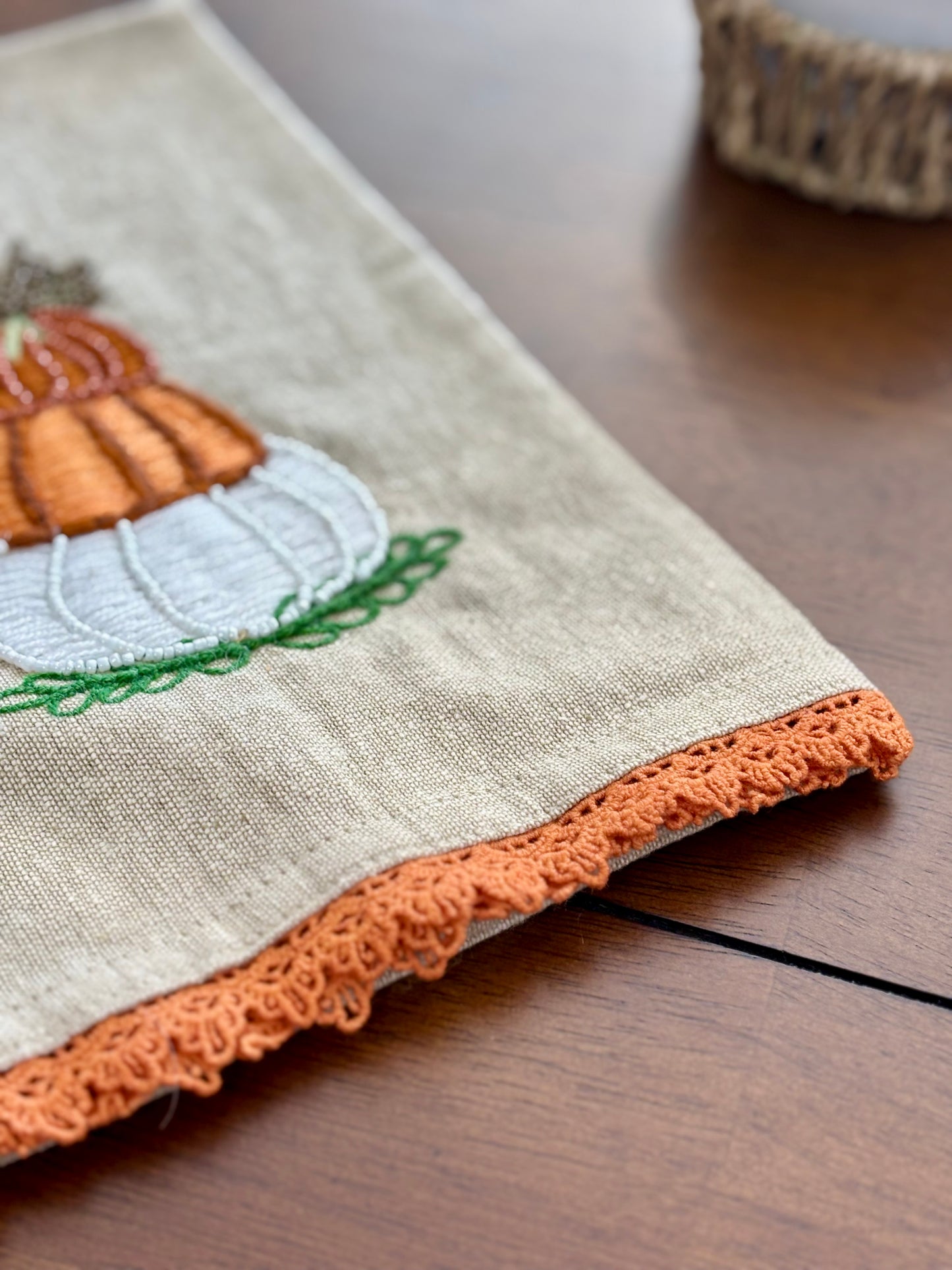 Pumpkin Towel
