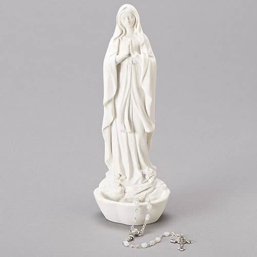 Our Lady Of Lourdes Rosary Holder