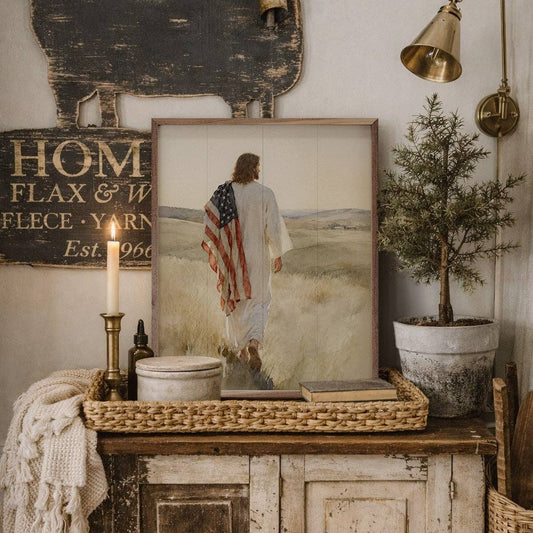 Jesus And The Flag