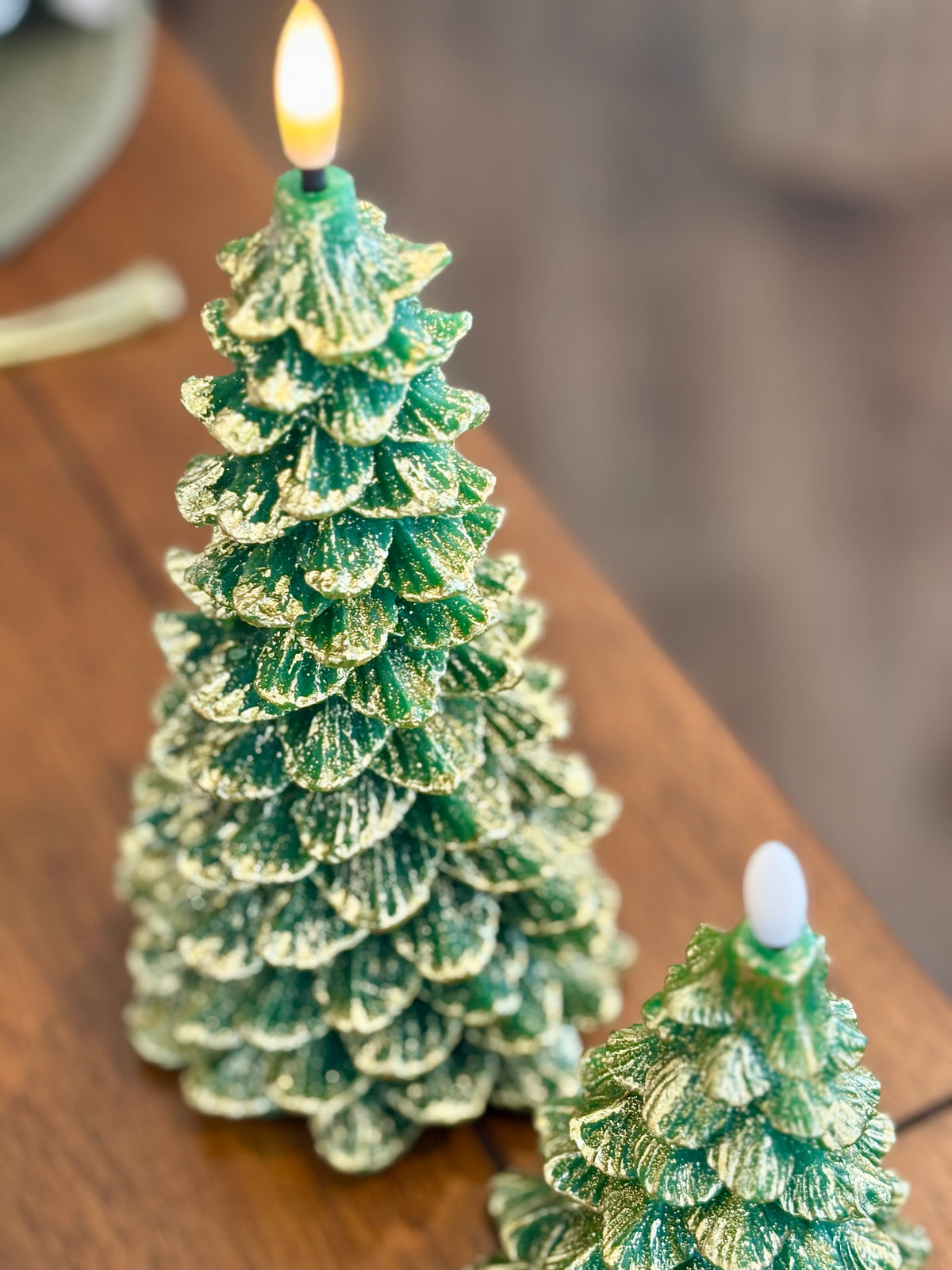 Green Tree Candle