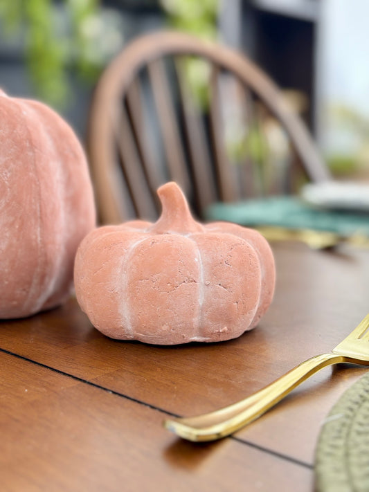 Orange Terracotta Pumpkin