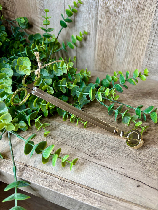 Gold Candle Wick Trimmer