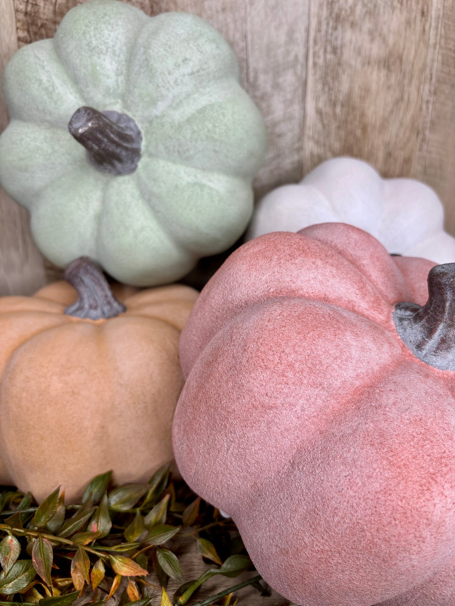 5.7" FALL CERAMIC PUMPKINS