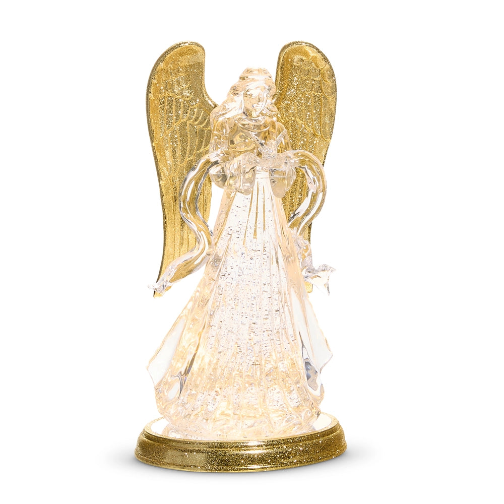 Lighted Glitter Angel