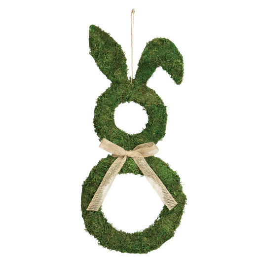 Rabbit Moss Door Wreath