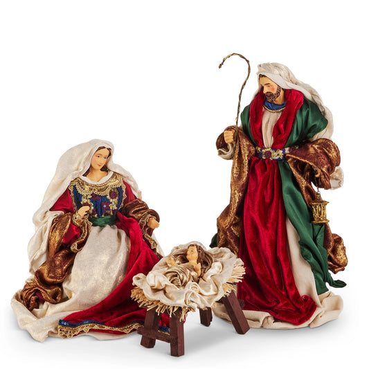 Jewel Tone Holy Family