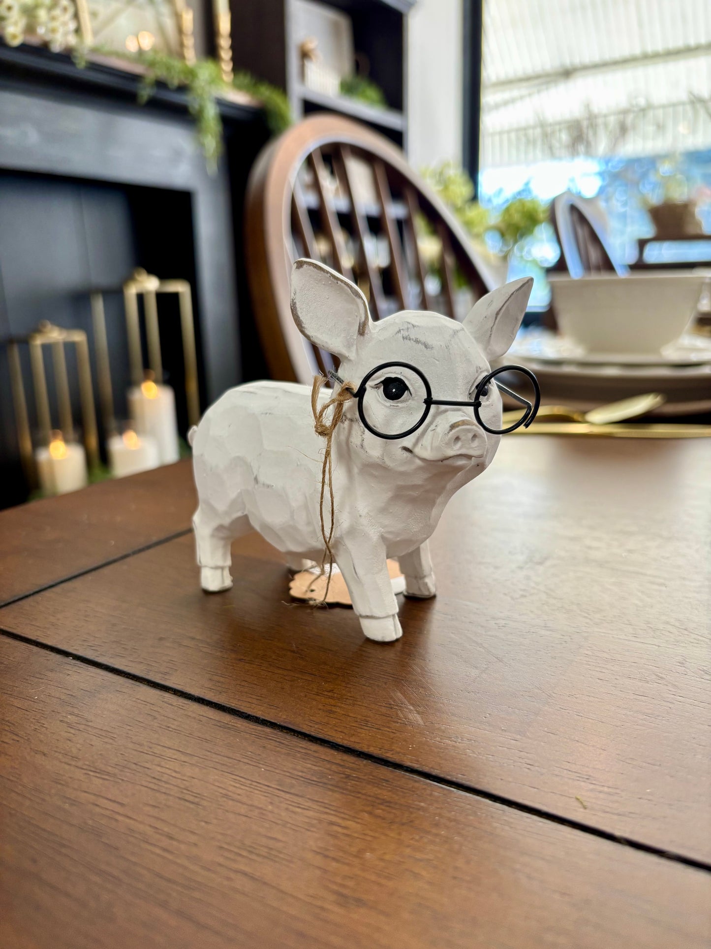 Pig with Glasses