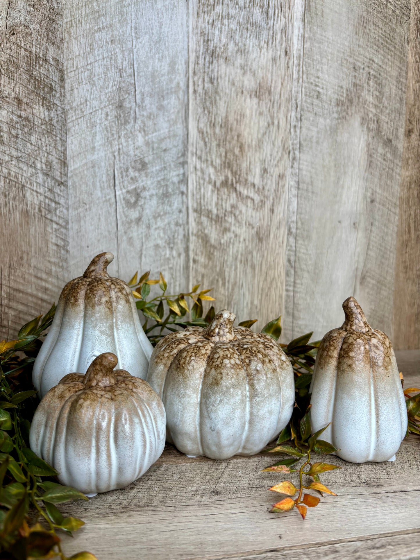 SM. BROWN TONE PUMP/GOURD