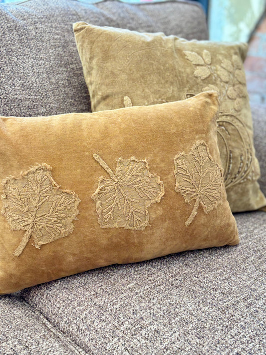 Velvet Pumpkin Pillow