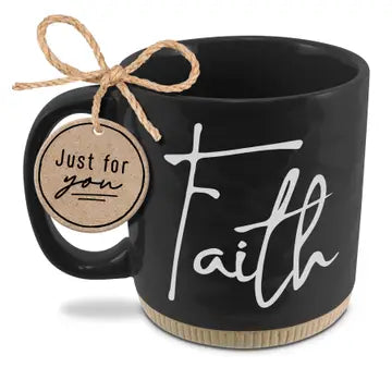 Black Faith Mug