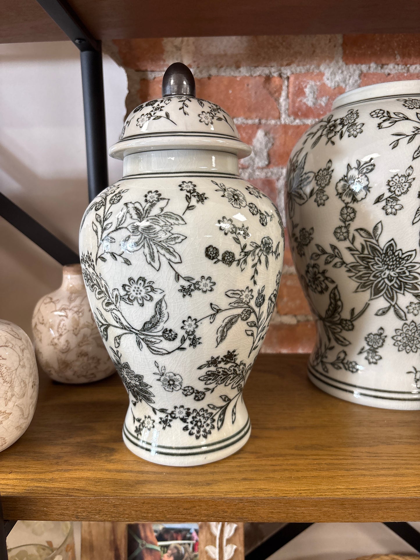 B+W Ginger Jars