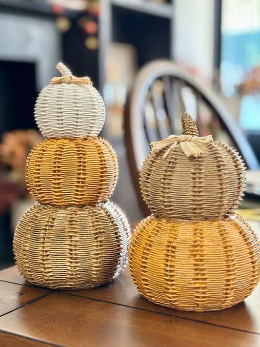 Woven Pumpkins