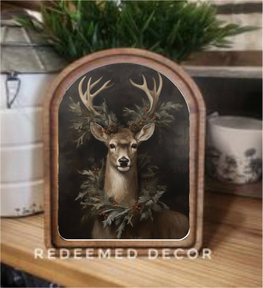 Wreath Deer