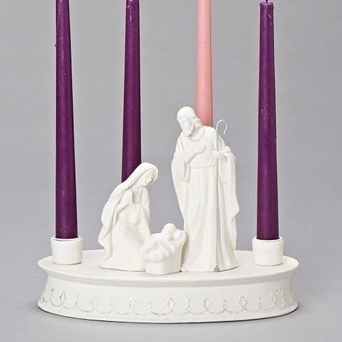 Holy Family Advent Candle Holder