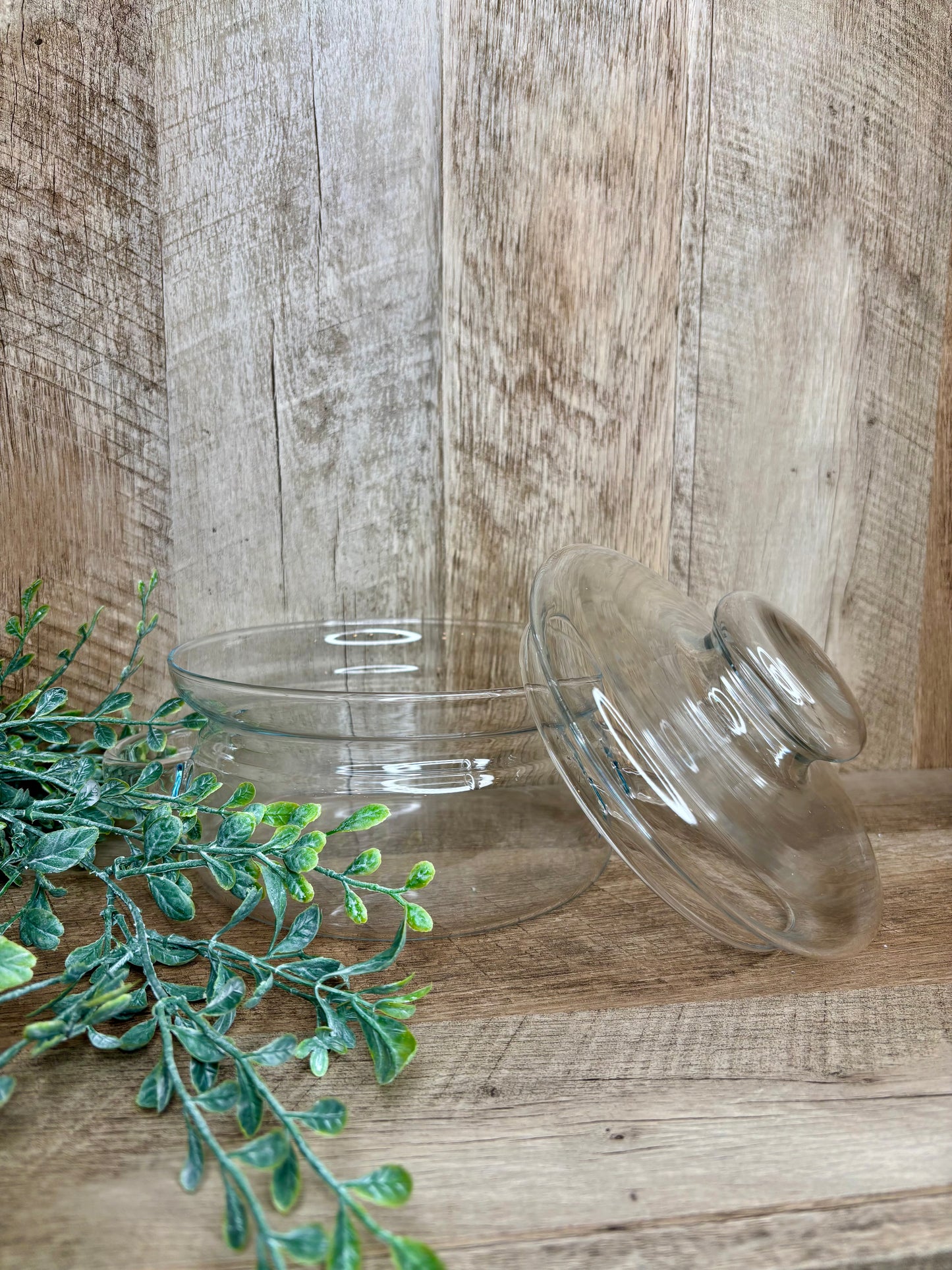 Clear Glass Simmer Pot