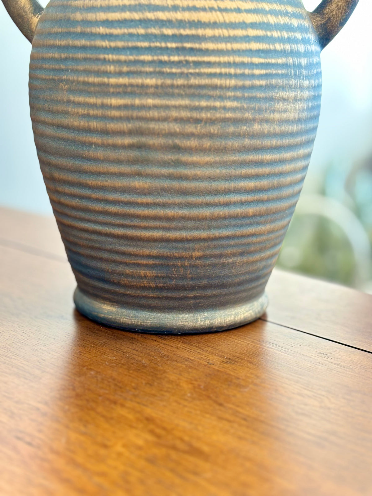 Bronze 2 Handle Vase