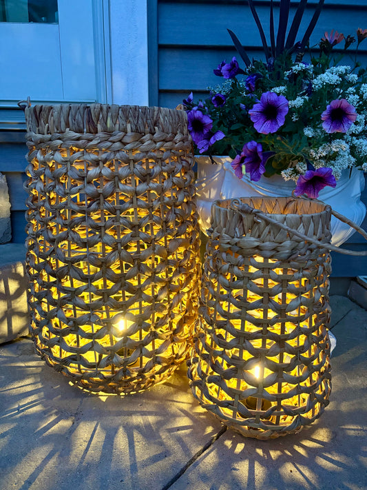 Wicker Lanterns