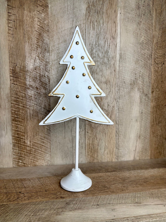 WHITE AND GOLD TREES