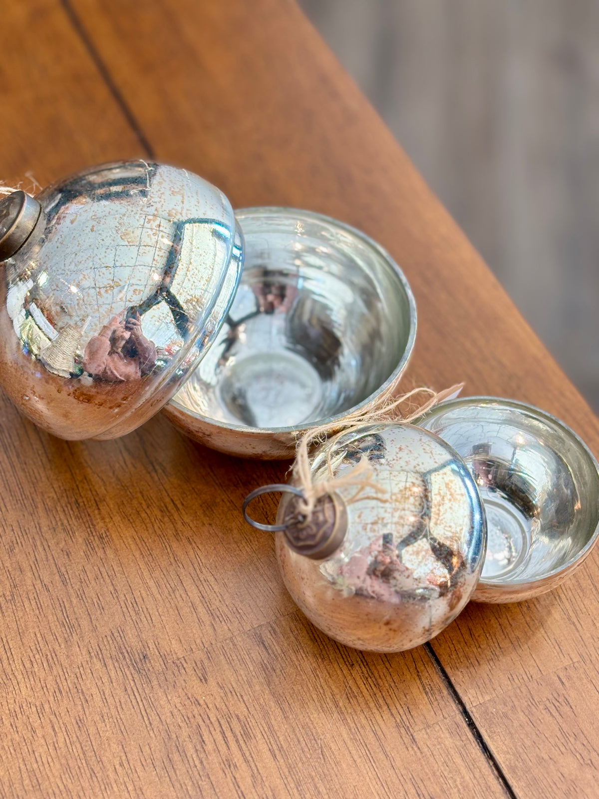 Gold Ornament Jar