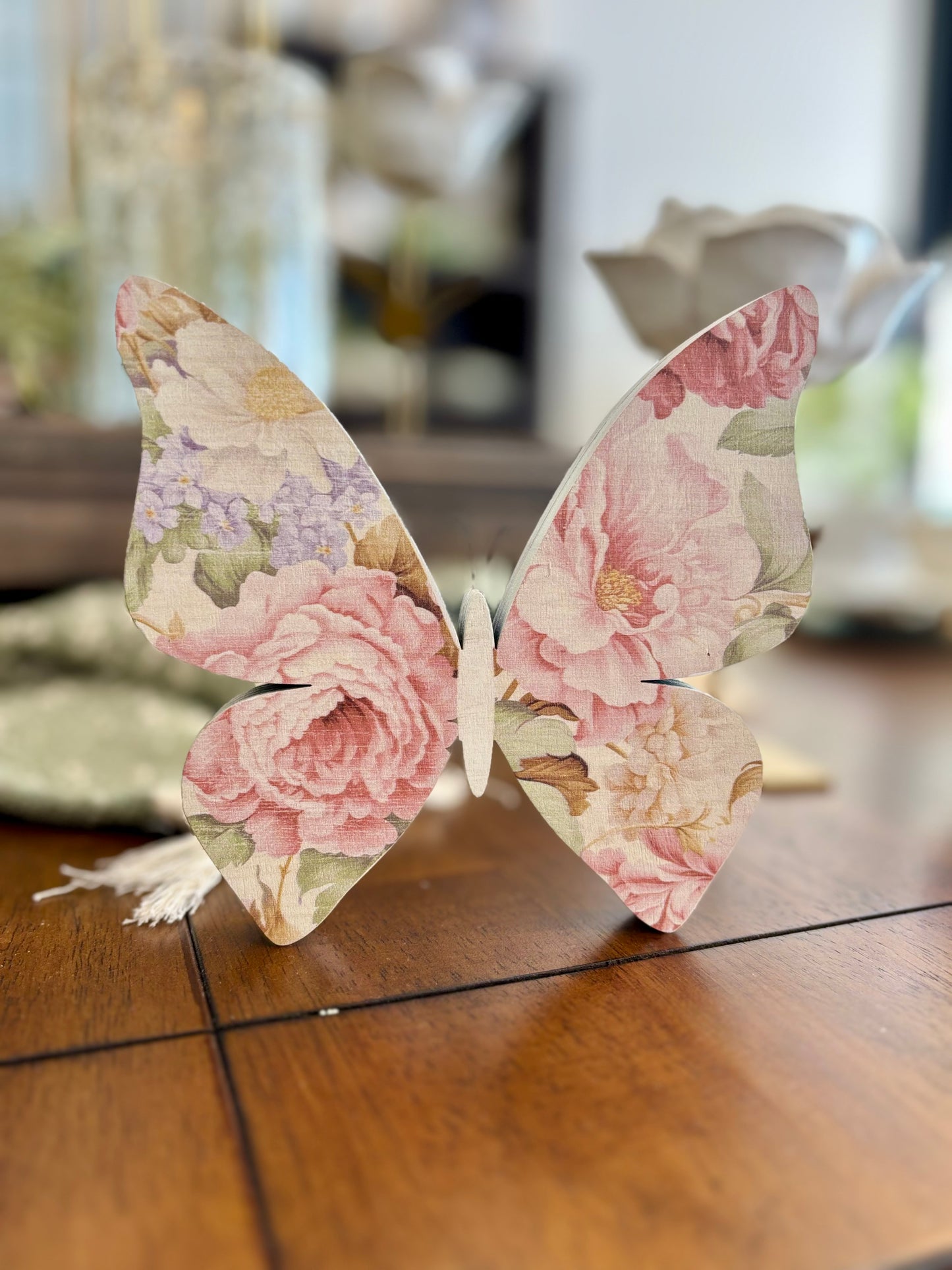 Floral Butterfly Sitter