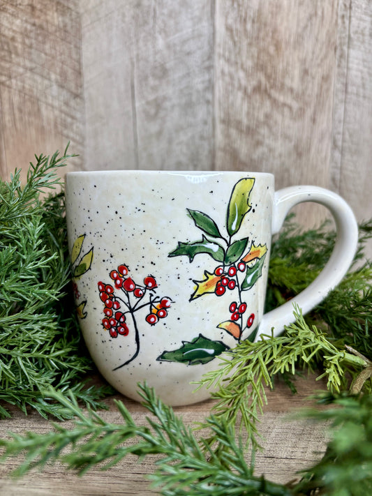 Holly Berry Mug