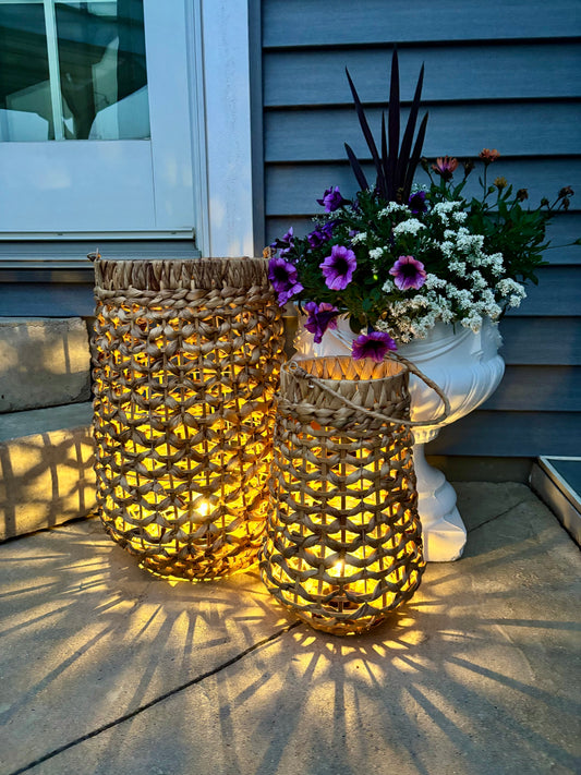Wicker Lanterns