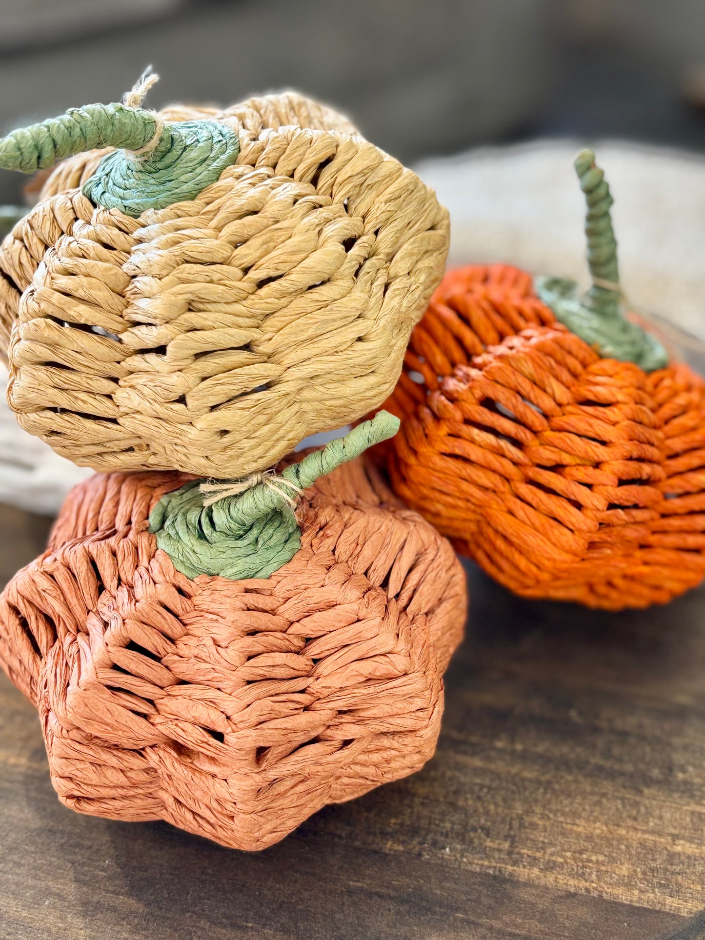 Woven Pumpkins