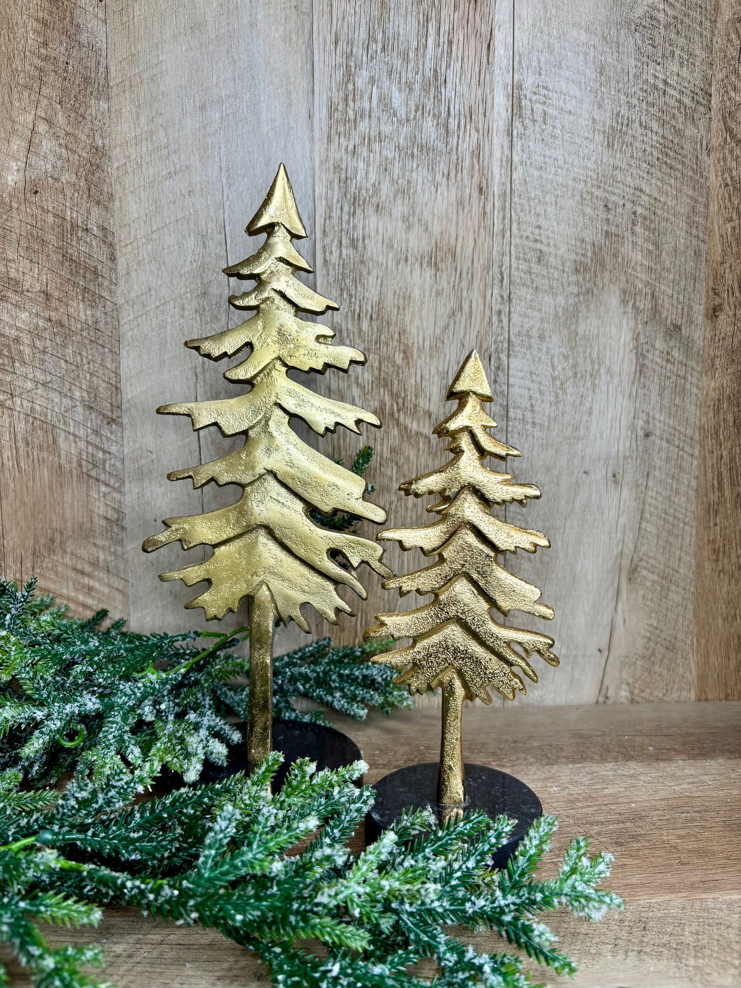 7.8" GOLD TREE ON MARBLE BASE