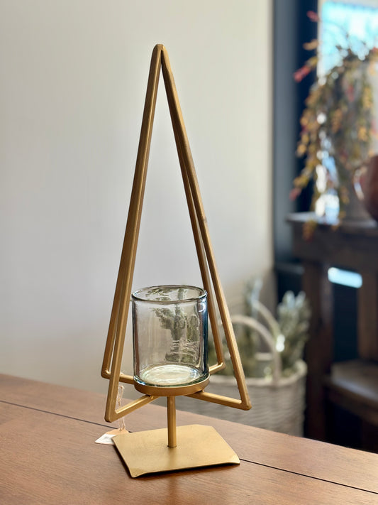 Metal Tree Candle Holder