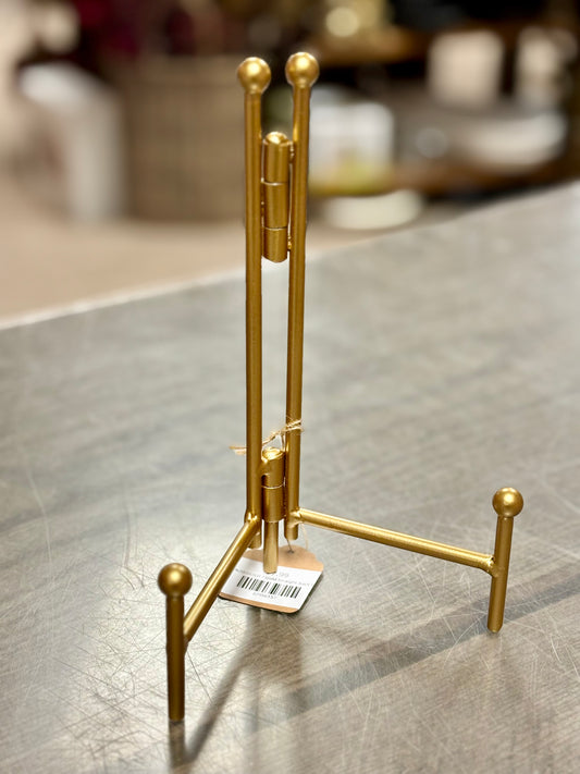 Gold Straight Back Easel