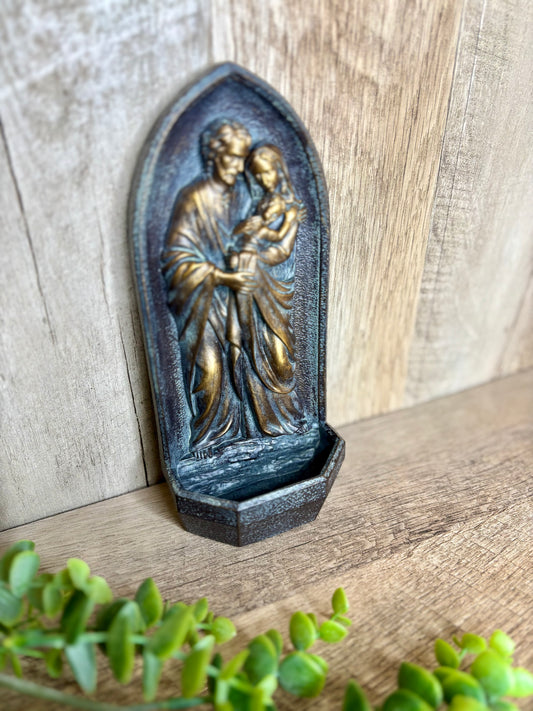 Holy Family Holy Water Font
