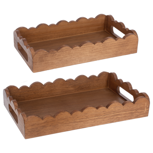 Scallop Edge Tray