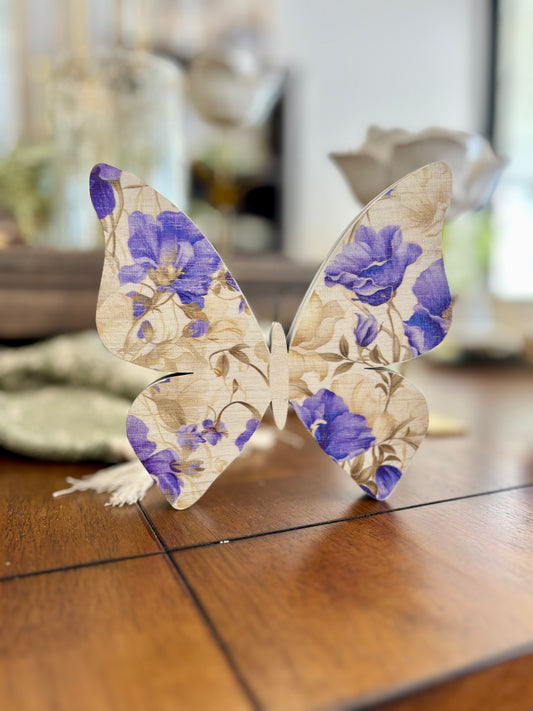 Floral Butterfly Sitter