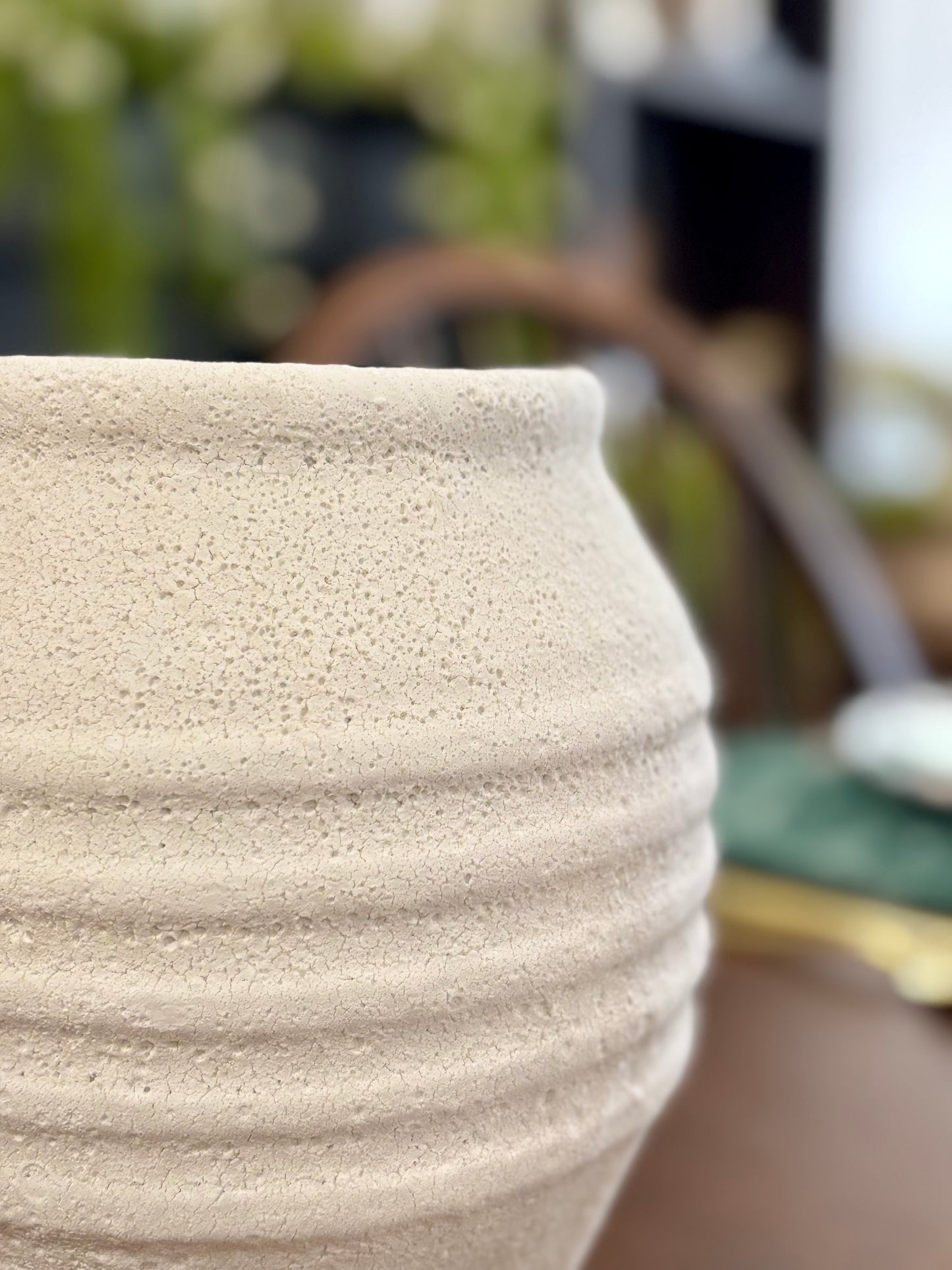 White Line Vase