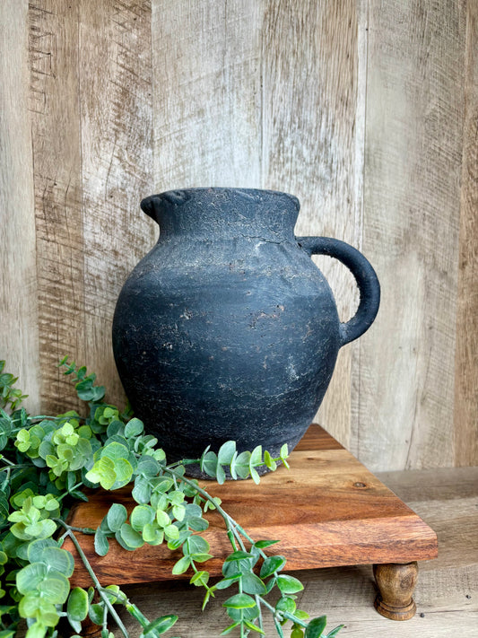 CHARCOAL PITCHER VASE