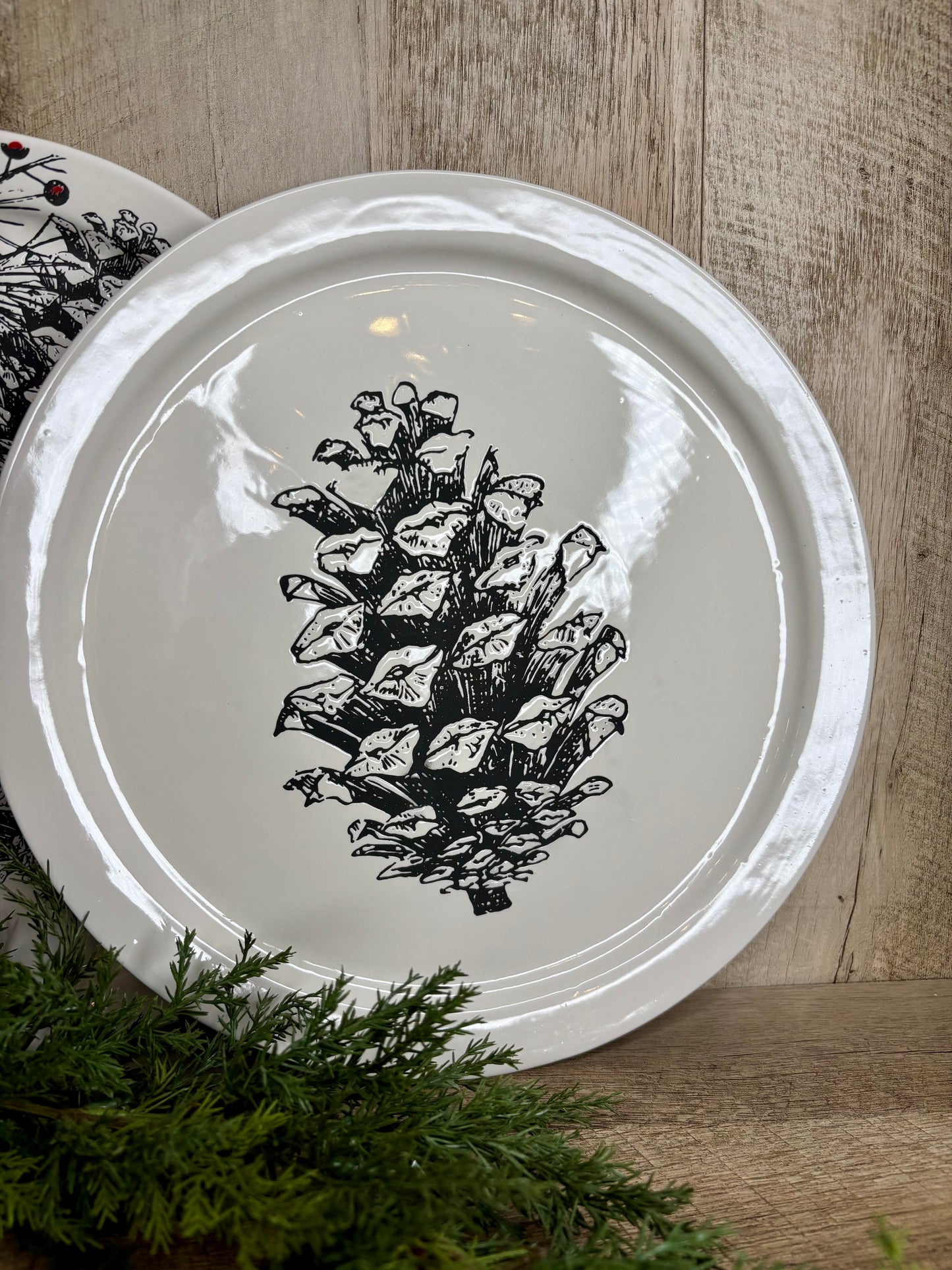 Pine/ Cone Platter