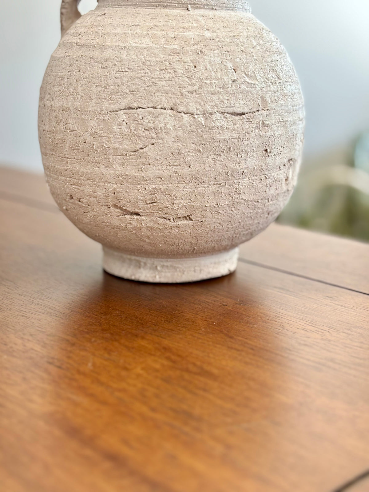White Jug Vase