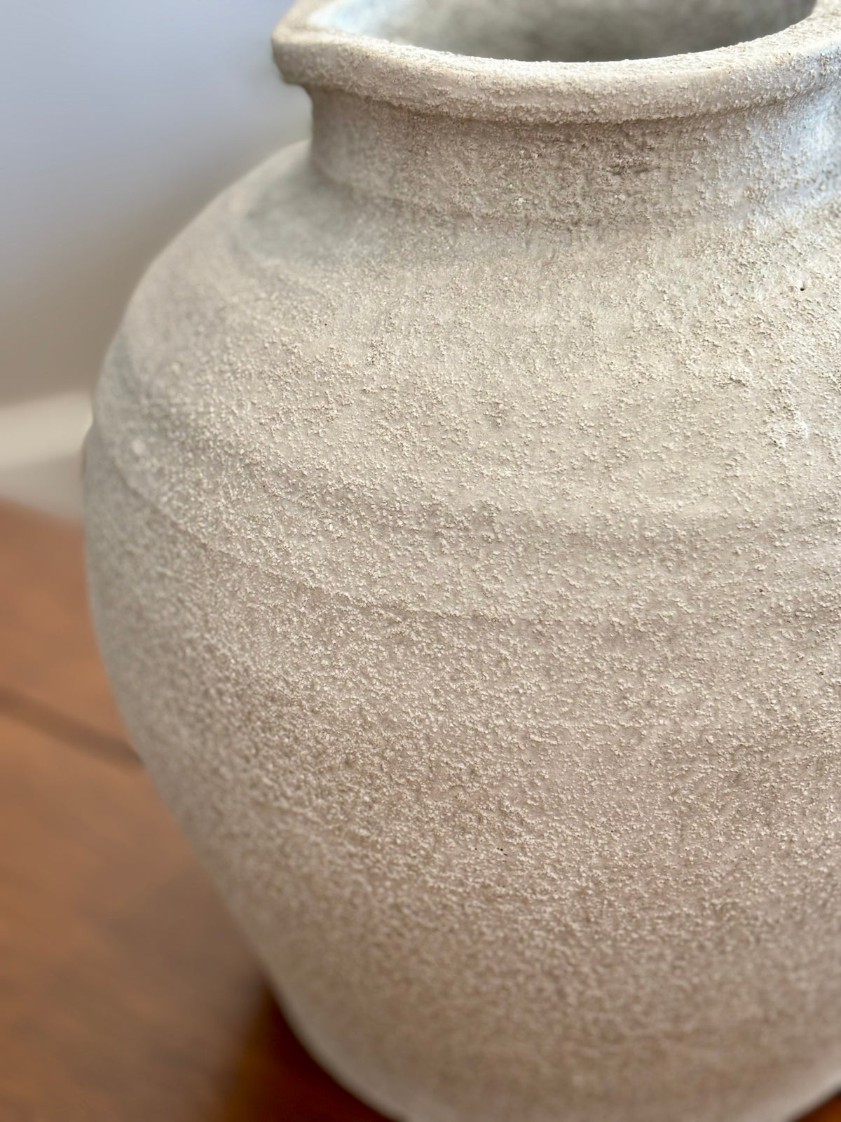 Grey Wash Ceramic Vase
