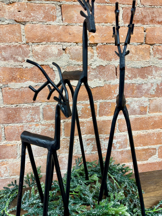 BLACK IRON DEER