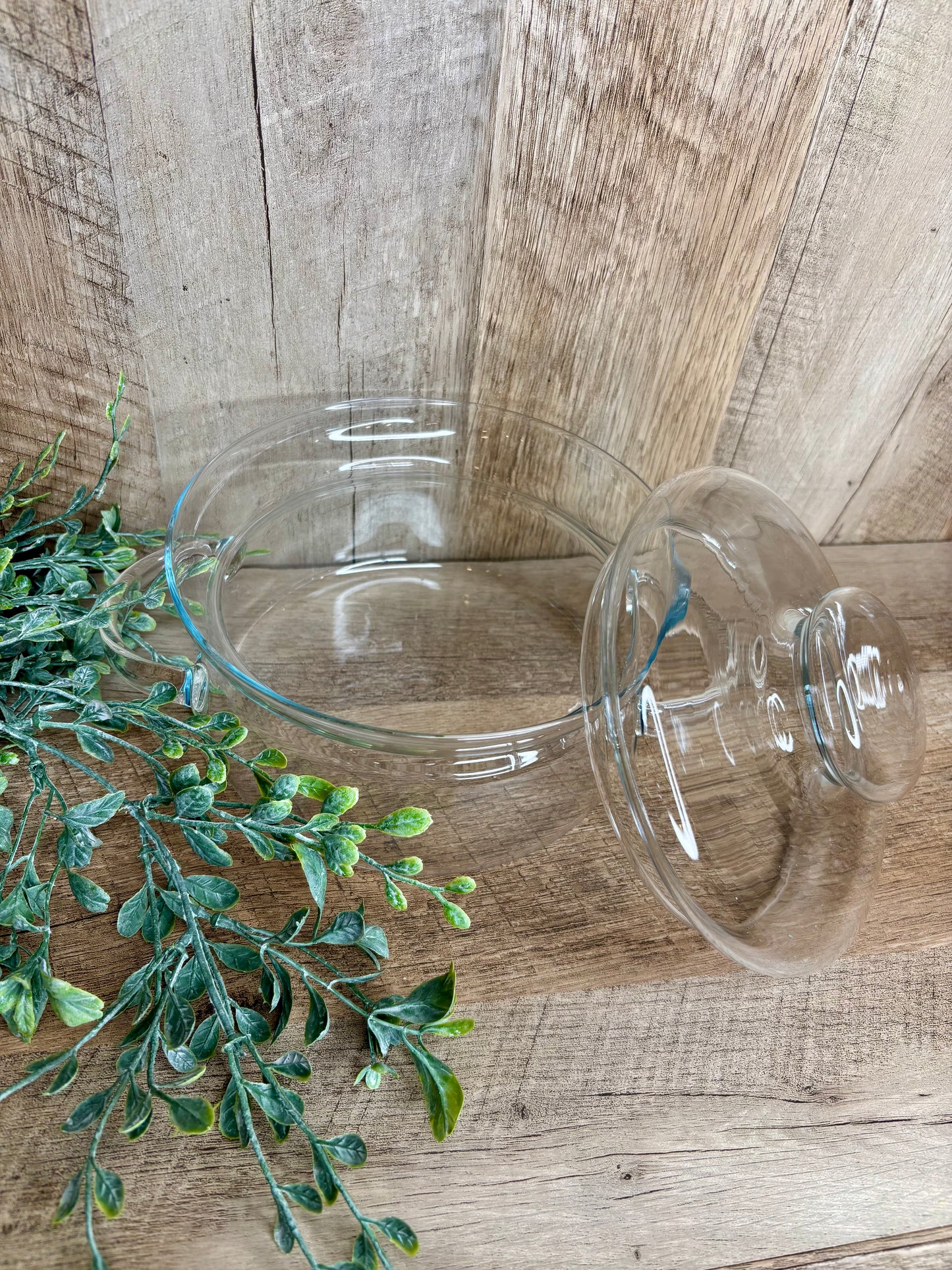 Clear Glass Simmer Pot