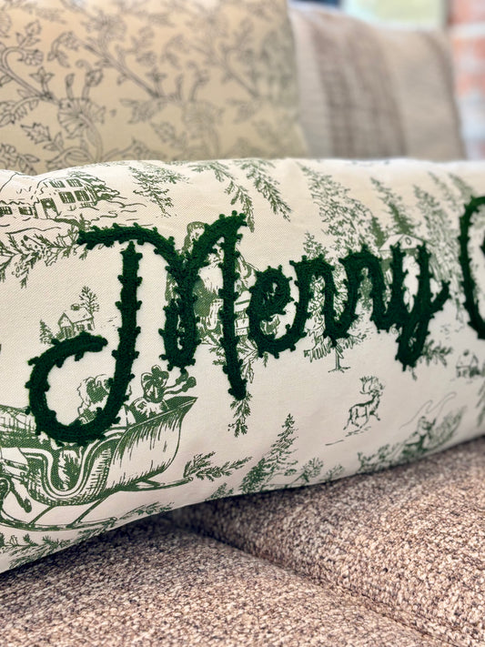 Toile Pillow