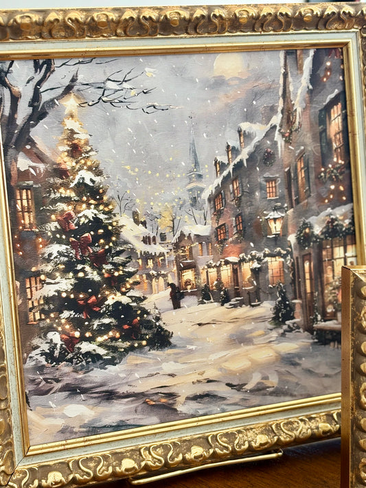 Christmas Town Frame