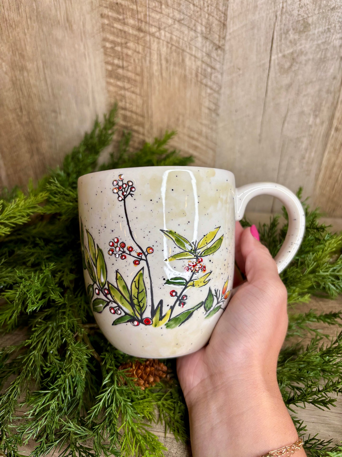 Holly Berry Mug