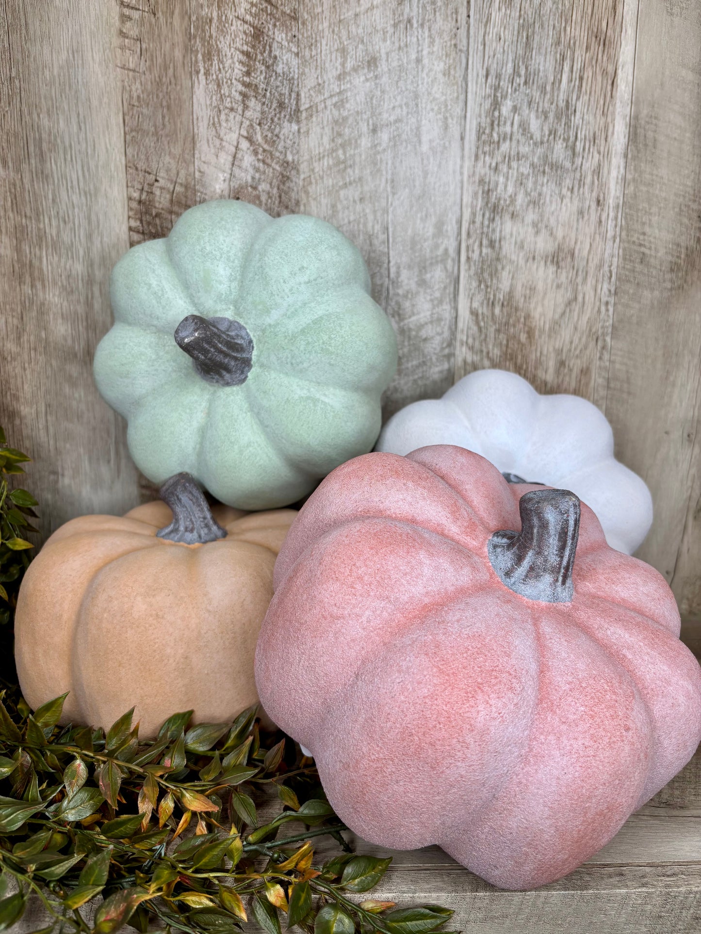 5.7" FALL CERAMIC PUMPKINS